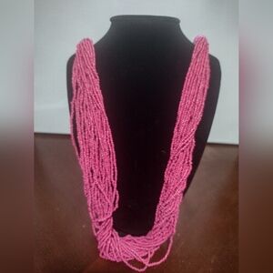 Pink necklace
